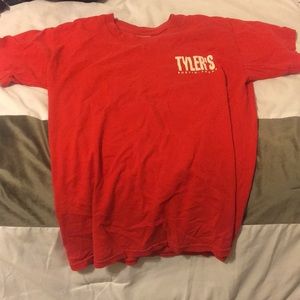 Red Comfortable boys Tyler’s T-shirt